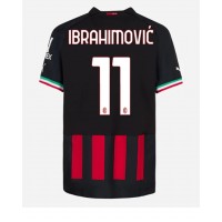 AC Milan Zlatan Ibrahimovic #11 Fotballklær Hjemmedrakt 2022-23 Kortermet